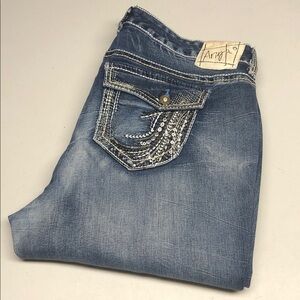 ARIYA STRAIGHT LEG JEANS US16x30 ⭐️